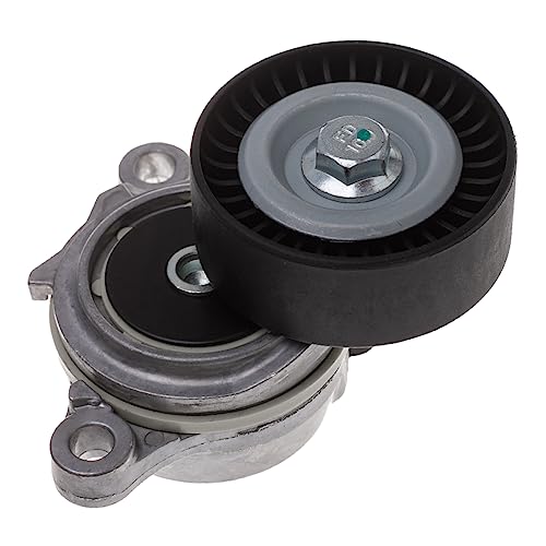 39221 Drive Belt Tensioner With Pulley Assembly (For 3.5L/3.7L) Fit For 15-17 Fo-rd Expedition Li-ncoln Navigator [11-17 F-150 Mustang] 15-19 Transit (OE# BR3Z6B209A 19310299) - size: 39221