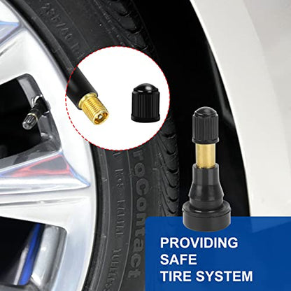 50PCS TR-600HP Snap-in High Pressure Tire Wheel Valve Stems 1-1/4" Kit - size: TR600HP-50pcs