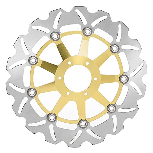Front Rear Brake Disc Rotors Pads Kit for HONDA CBR 600 F3 CBR600F3 1995-1998 - color: Gold, size: CBR 600 F3 1995-1998