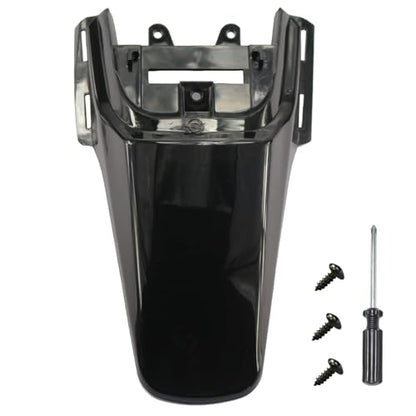 PRO BAT Plastic Rear CRF50 Tail Mud Guard Fender - style: Black