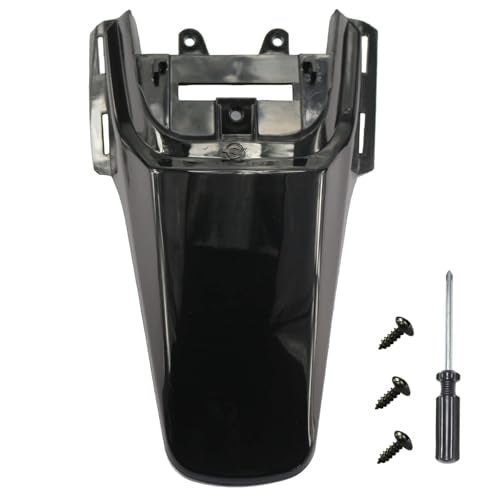 PRO BAT Plastic Rear CRF50 Tail Mud Guard Fender - style: Black