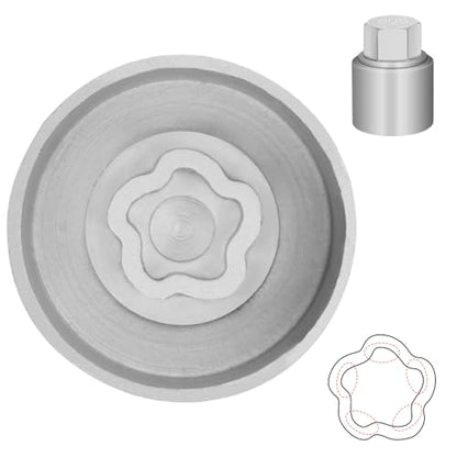808 Wheel Locking Nut Key for Jeep, ID 29mm Lug Removal Tool - size: 808