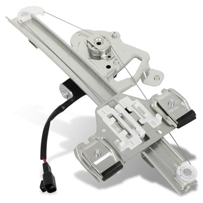 SCITOO Power Window Regulator and Motor fit for 2006 2007 2008 2009 2010 for Hummer H3 Rear Left Side 741-202 - size: 741-202 | Rear Left