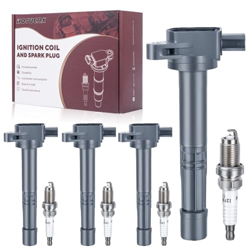 UF311 Ignition Coils & Spark Plugs Tune Up Kit, 4 Pack - size: UF311 & Spark Plugs