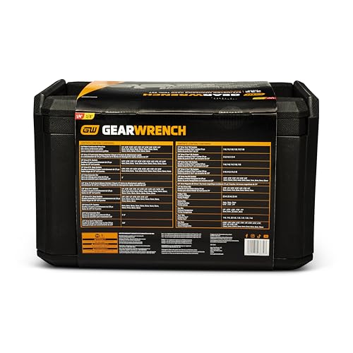 GEARWRENCH 232 Piece 72T 6 & 12 Pt SAE/mm Mechanics Tool Set | GW72LLCBMTS - style: 232 Piece