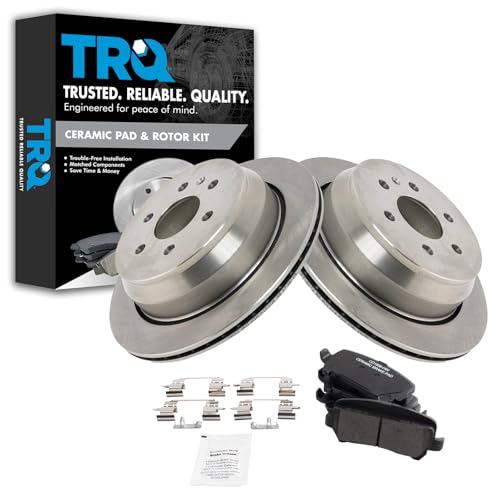 TRQ Brake Pad and Rotor Kit - style: BKA14229