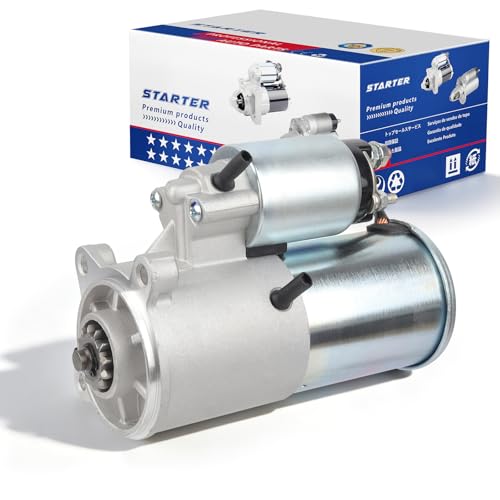 6646N New Starter Replacement for 00-05 Excursion, 99-13 Expedition Ford F-150 F-250 F-350 F-450 F-550 Lincoln Navigator, 05-10 Mustang, 99-13 V8 V10 4.6 5.0 5.4 6.2 6.8L - color: 6646