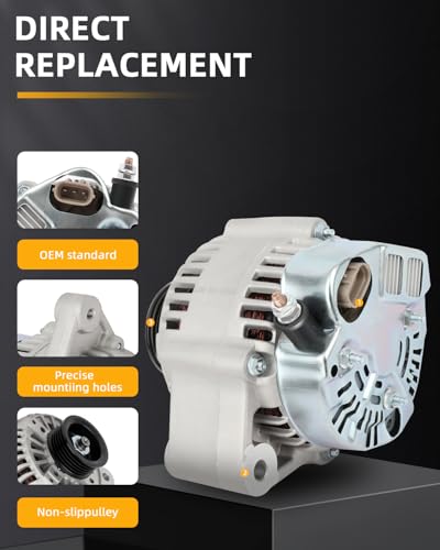 OCPTY Alternator for Toyota for Camry 1993-1996 - size: 70AMP, style: for Toyota for Camry 1993-1996