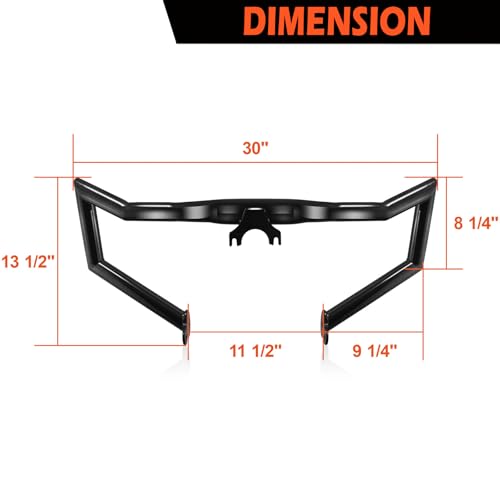 Crash Bar Engine Guard for Harley Davidson 2014-2025 - style: For Touring 2014-2025 C Style