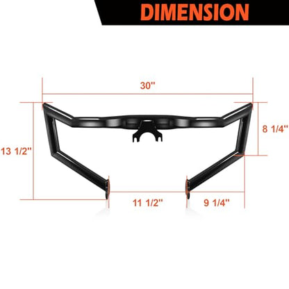 Crash Bar Engine Guard for Harley Davidson 2014-2025 - style: For Touring 2014-2025 C Style