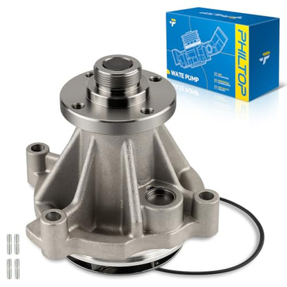 PHILTOP Engine Water Pump for Ford F-150 1997-2006 2009-2010 4.6/5.4L - size: PW-423