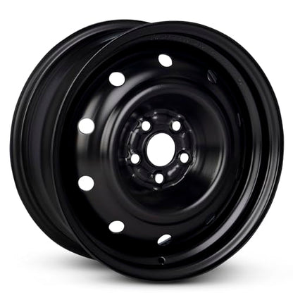16x6.5 in Steel Wheel Rim 5 Lug 100mm 40mm Offset 56.1mm CB| Powder-Coated Black finish Compatible with 2008-2011 Impreza | New OEM Replacement | 28111AG170 - size: Fits 2008-2011 Subaru Impreza - 16x6.5