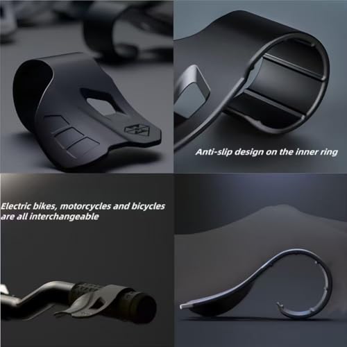 Motorcycle Throttle Holder Universal Wrist Throttle Assist Rest Control Handlebar Cruise Control Hand Rest Accelerator for Street Bike Sport Off Road Scooter Naked ATV