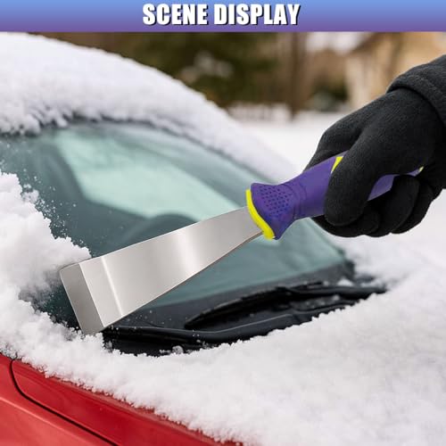 Wheel Weight Remover, Auto Tire Repair Tool with Non-Slip Grip for Removing Adhesive Stick-On Wheel Weights, Universal Tire Balancer Scraper for Most Vehicles (Scraper) - size: Scraper