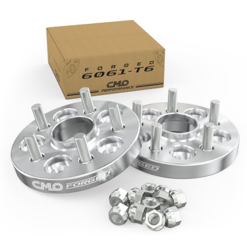 CMO 15mm 5x114.3 Wheel Spacers Fits Mazda 3, Hyundai Genesis Coupe 2PCS - color: Silver, size: 15mm (2pc)