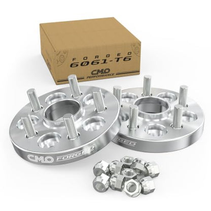 CMO 15mm 5x114.3 Wheel Spacers Fits Mazda 3, Hyundai Genesis Coupe 2PCS - color: Silver, size: 15mm (2pc)