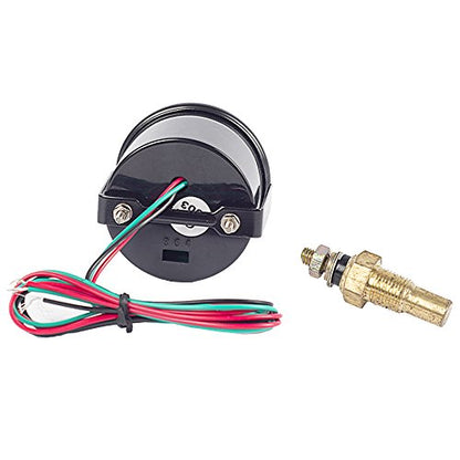 ESUPPORT Car 2" 52mm Digital Water Temp Gauge Temperature Meter Fahrenheit - color: Water Temp F Gauge