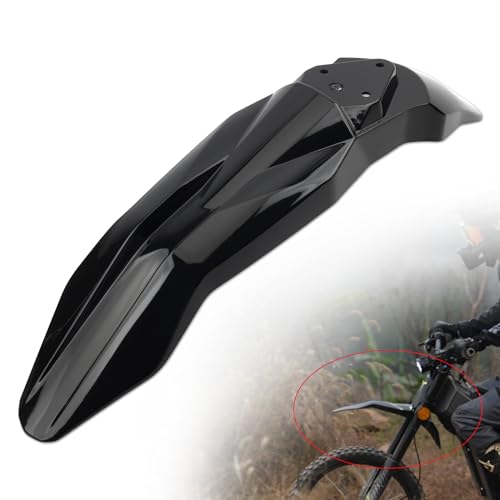 Motorcycle Front Rear Fender,Talaria Mudguard Protector Replacement for MX3 MX4 Electric Dirt Bike Ebike - color: Front Fender, size: Plastic