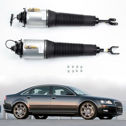 2 PCS Front Complete Struts Assembly Shock Absorbers Compatible with 2002-2010 A8 D3 Quattro Typ 4E, Replacement Struts Shocks Assembly for 4E0616039AA, 4E0616039AB, 4E0616040AA, 4E0616040AB - size: F414