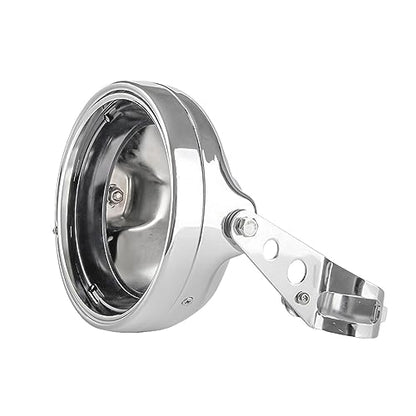 SKTYANTS 7 Inch Motorcycle Headlight Housing Bucket Chrome