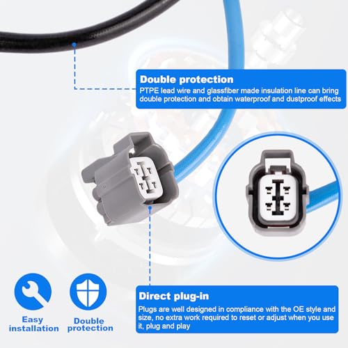 Oxygen O2 Sensor 234-9040, 02 Sensor Compatible with Honda for Accord 2003-2007 L4 2.4L Upstream - size: 234-9040