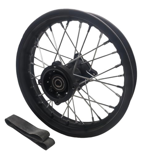 Beeking 1.85x14” Wheel Rim Rear fits tire 90/100-14) for Dirt Bike 15mm axle Rear Wheel Rim Fits 90cc-150cc dirt bike TTR SSR CRF Apollo.