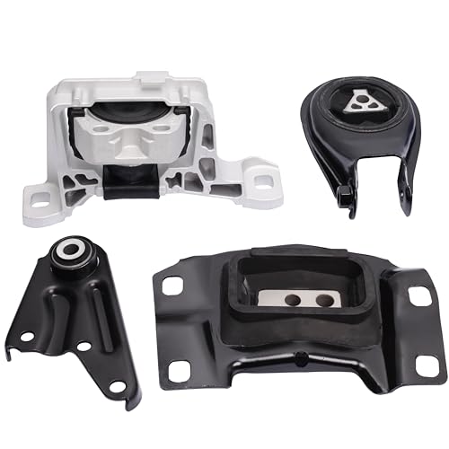 Engine Motor and Transmission Mount Kit Compatible with 2010-2013 Mazda 3