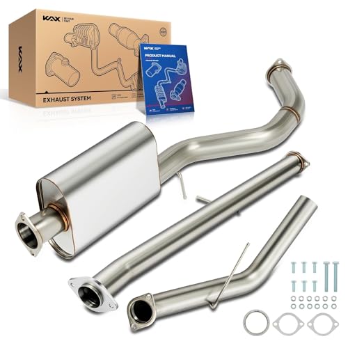 KAX Cat Back Exhaust System fit for 2000-2005 Chevrolet Suburban 1500 - size: Chevrolet Suburban 1500/GMC Yukon XL 1500