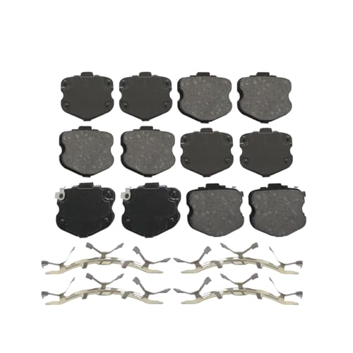 Detroit Axle - Brake Pads for 2006-2013 Chevrolet Corvette [Z06] - size: 4P502239/Kit
