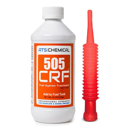 ATS Chemical 505 CRF Fuel System Treatment with Anti-Spill Spout - style: Fuel System Cleaner 16 FL OZ W/ Anti-Spill Spout