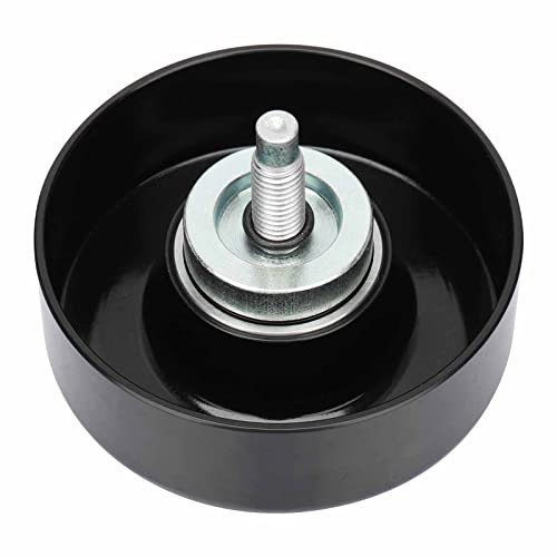 IRONTEK Belt Tensioner Idler Pulley 36299 fit for GMC (2002-2006 Sierra 3500/2003-2014 Yukon), for Hummer (2003-2009 H2/ 2008-2010 H3), for Isuzu (2003-2006 Ascender/ 2003-2005 NPR) #12669569 - size: 36299