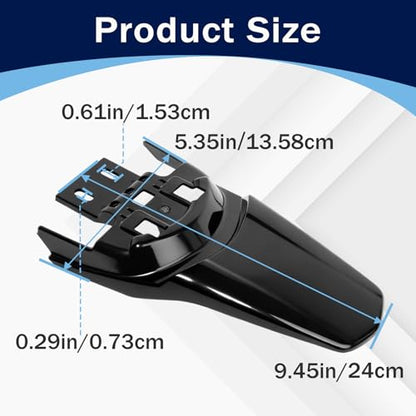 Rear Fender for Surron Light Bee X/S and Segway X160/X260, Back Fender for E-Dirt Bike - Plastic - style: Black