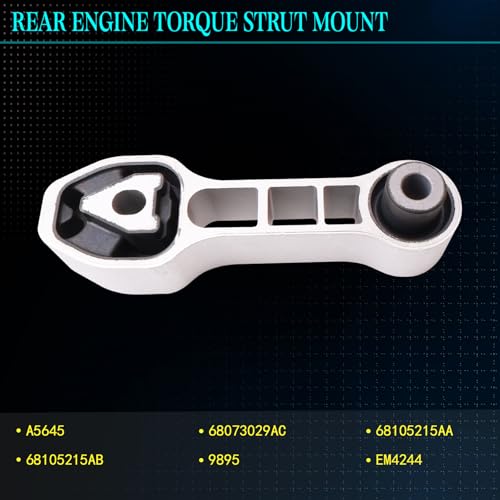 Motor Mount Kit for 2012-2018 Fiat 500 1.4L L4 - size: 2012-2018 500 1.4L
