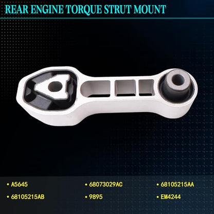Motor Mount Kit for 2012-2018 Fiat 500 1.4L L4 - size: 2012-2018 500 1.4L