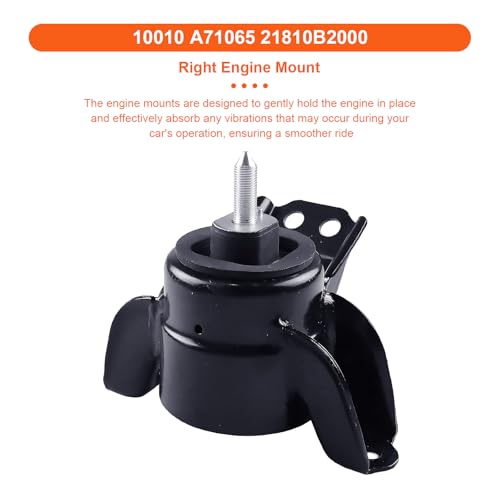 Engine Motor Mount Set & Trans Mount,Replacement for A71065 A71067 - size: Kia Soul 14-19 L4 1.6L/2.0L
