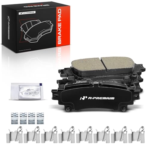 A-Premium Rear Ceramic Brake Pads Compatible with Toyota & Lexus - style: Rear - P1391