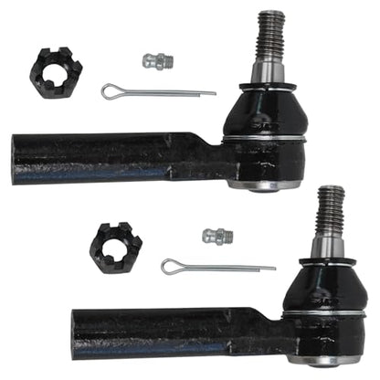 Detroit Axle - 4 Front Tie Rods for 2004-2005 Chevrolet Colorado GMC Canyon - size: 4S42833/group