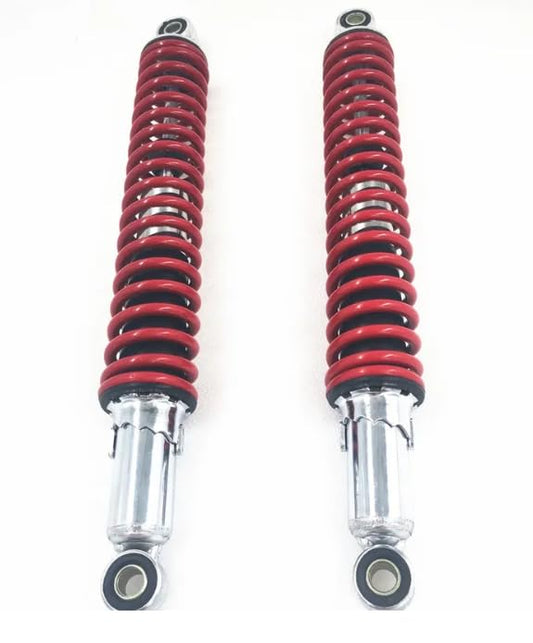 400mm Motorcycle Shock Absorber Rear Suspension For XL125 XL185 - color: Red