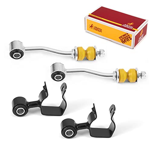 Metrix Premium Chassis Parts Sway Bar End Link Kit with GDX Fits Jeep - size: 97697MT