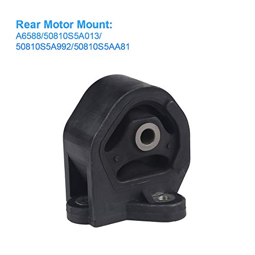 JDMON Compatible with 4Pcs Engine Motor Mount Honda Civic 1.7L Automatic Trans 2001 -2005 Replacement for A4511 A6588 A6591 A6595 - size: 4PCS-Compatible with 2001-2005 Civic 1.7L