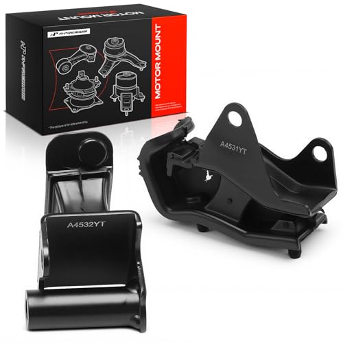 A-Premium Set of 2 Transmission Mount Kit Compatible with Honda, Acura