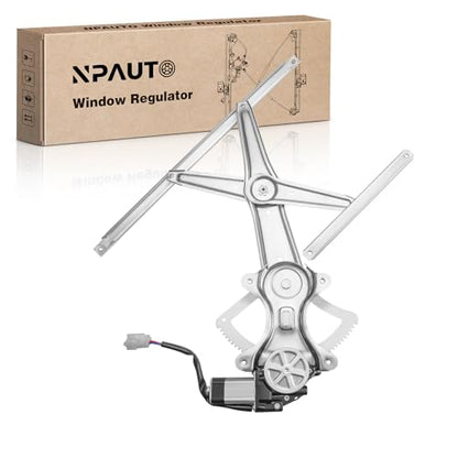 NPAUTO Front Right Passenger Side Power Window Regulator with Motor Replacement for 03-08 Toyota Corolla 2003 2004 2005 2006 2007 2008, 741-506 - style: Front Passenger Side