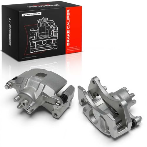 A-Premium Front Left and Right Side Disc Brake Caliper with Bracket