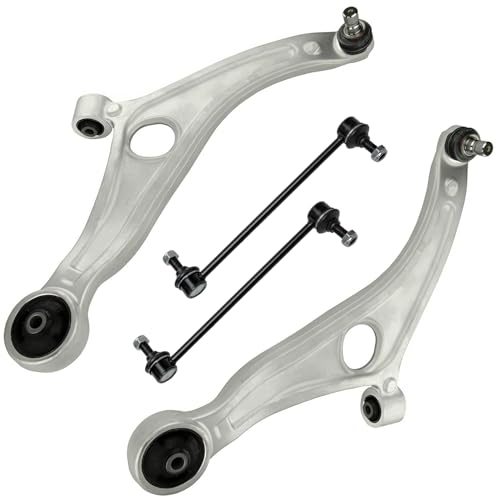 Detroit Axle - 4pc Front End Control Arms Kit for 12-15 Hyundai Sonata - size: 4CS48197/4PC