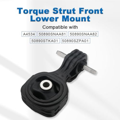 Engine Torque Strut Mount Replacement for 2006-2011 Honda Civic 1.8L - size: 1PCS-Compatible with 2006-2011 Civic 1.8L Auto