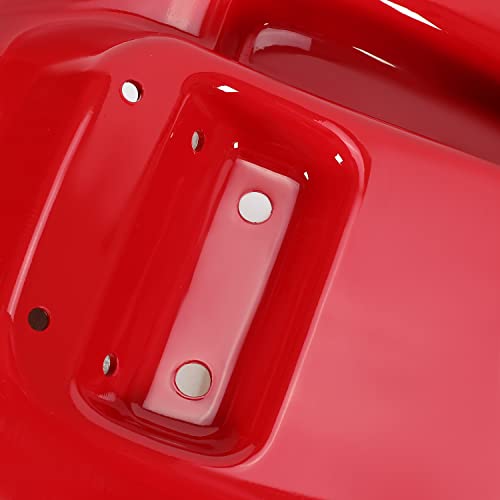 KUAFU Fender Compatible with ATC70 Mudguard Mud Flaps Fender Protector - color: Red, size: Rear