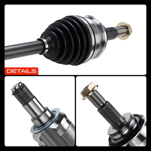 A-Premium Front Driver or Passenger Side CV Axle Shaft Assembly - style: Front Driver or Passenger Side