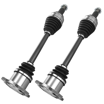 Betthand 2Pcs 661430 Front CV Axle Fit for 4WD 07-13 Chevy Silverado 1500 - size: 661430*2