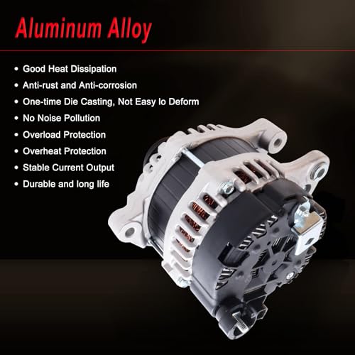 Alternator compatible with 2017 2018 2019 2020 Fit - size: 2017-2020 Fit