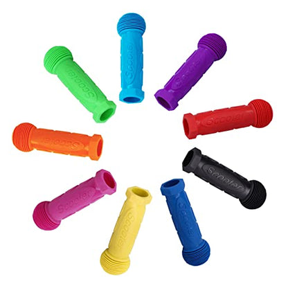 Kids Scooter Handle Grips Replacement Handlebars for 2/3/4 Wheels Child Kick Scooters Bike Rocking Car Push Cart, 9 Color Available, 2-Pack - color: Sky Blue